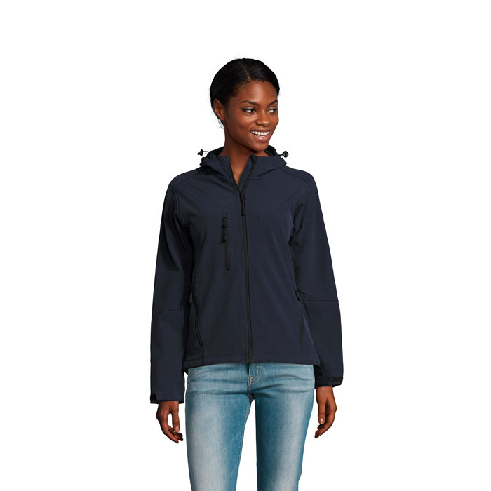 REPLAY WOMEN - REPLAY DONNA SOFTSHELL - Blu Scuro Francese