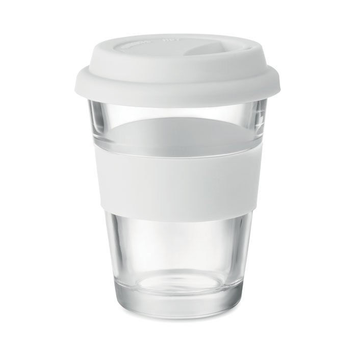 ASTOGLASS - Bicchiere in vetro. 350ml - Bianco