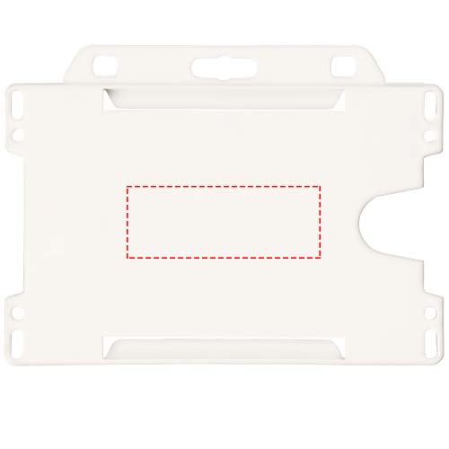 Porta badge in plastica riciclata Vega