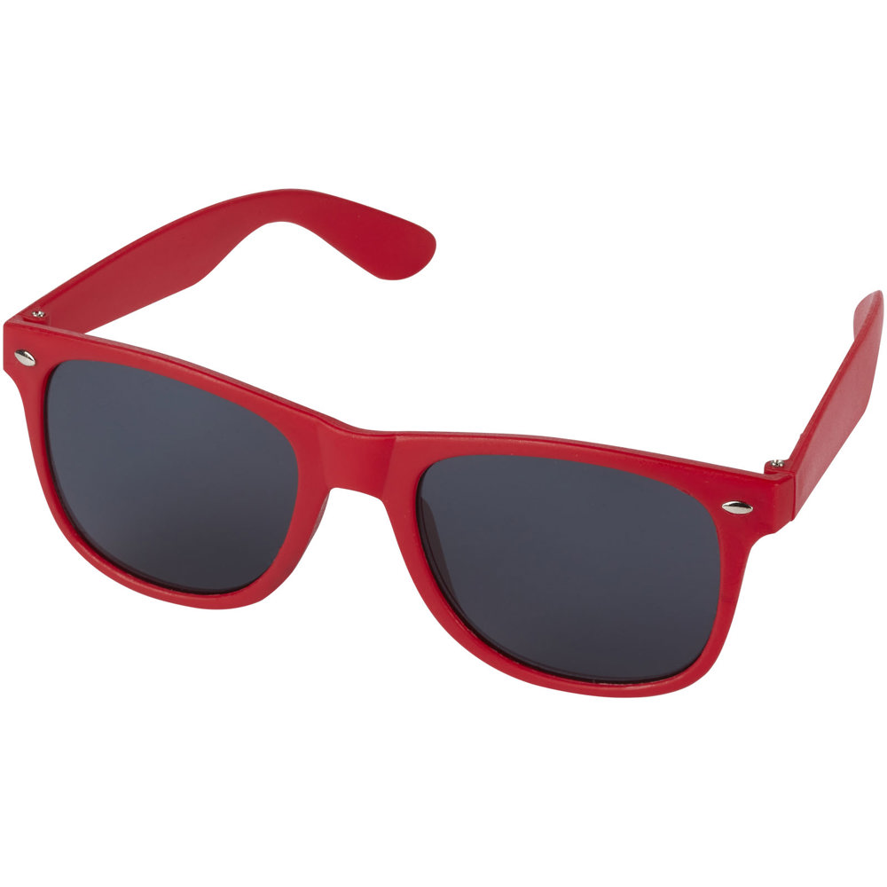 Occhiali da sole in plastica riciclata Sun Ray - Rosso