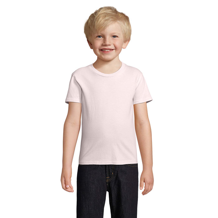 CRUSADER KIDS - CRUSADER KIDS T-SHIRT 150g - Rosa chiaro