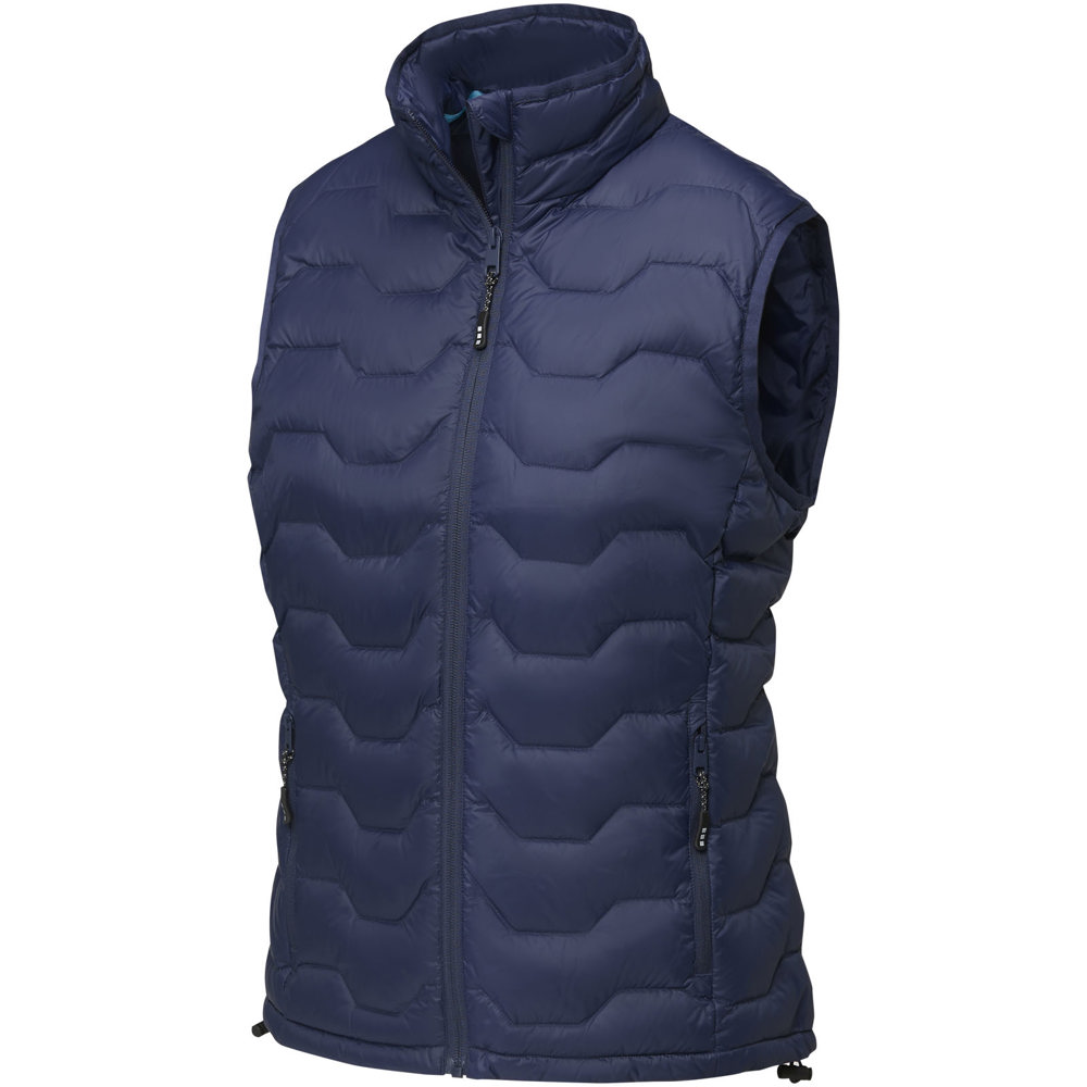 Smanicato termico da donna in piuma e materiale riciclato GRS Petalite - Navy