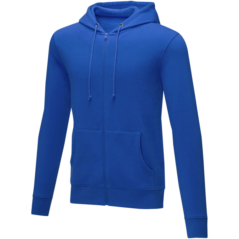 Felpa Charon con cappuccio full zip da uomo - Blu