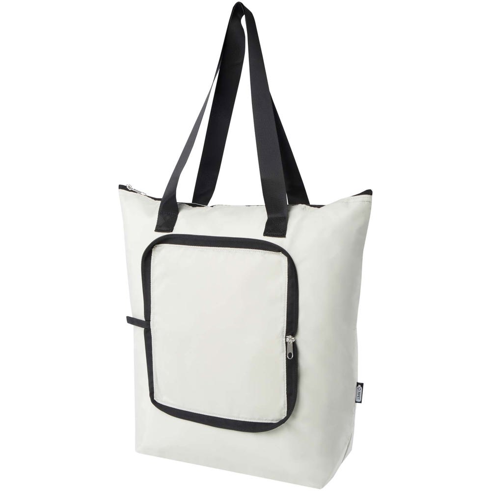 Borsa termica pieghevole da 15 litri in PET riciclato EcoFold - Arenaria
