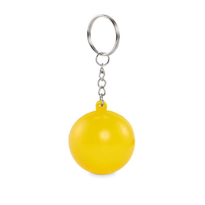 CIRKELY - Portachiavi a forma di palla in - Giallo