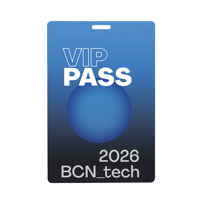 BADLARGE - Badge con cordino 120x80 mm