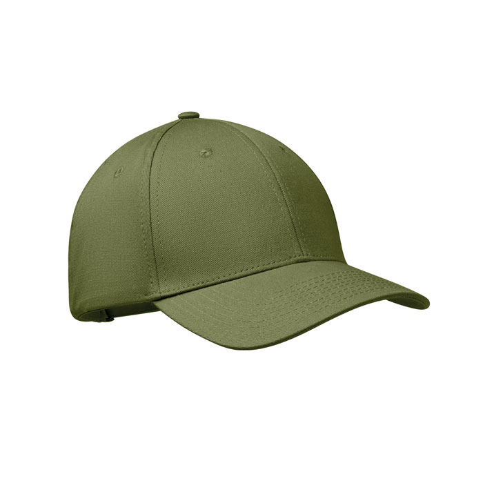 BAHAMAS - Cappellino da baseball a 6 pann - Verde militare