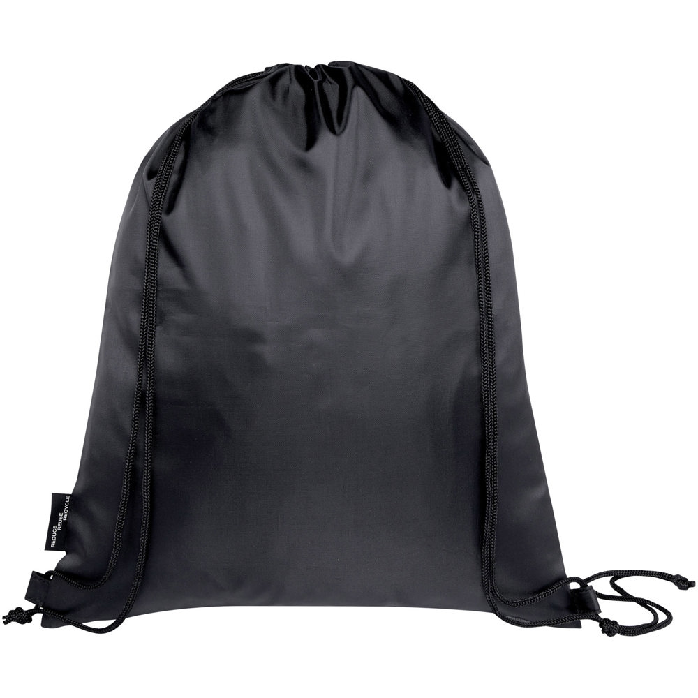 Borsa pieghevole con coulisse in materiale riciclato Ash - 7L
