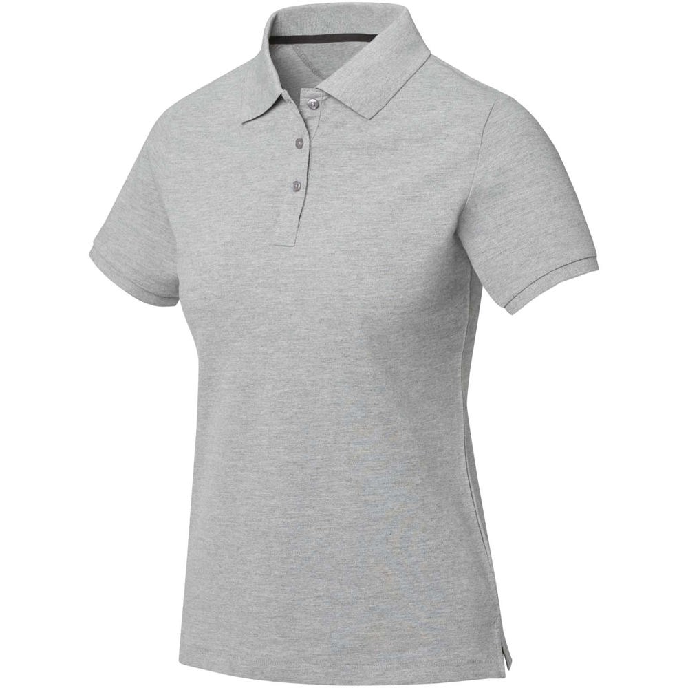 Polo Calgary a manica corta da donna - Grigio Melange