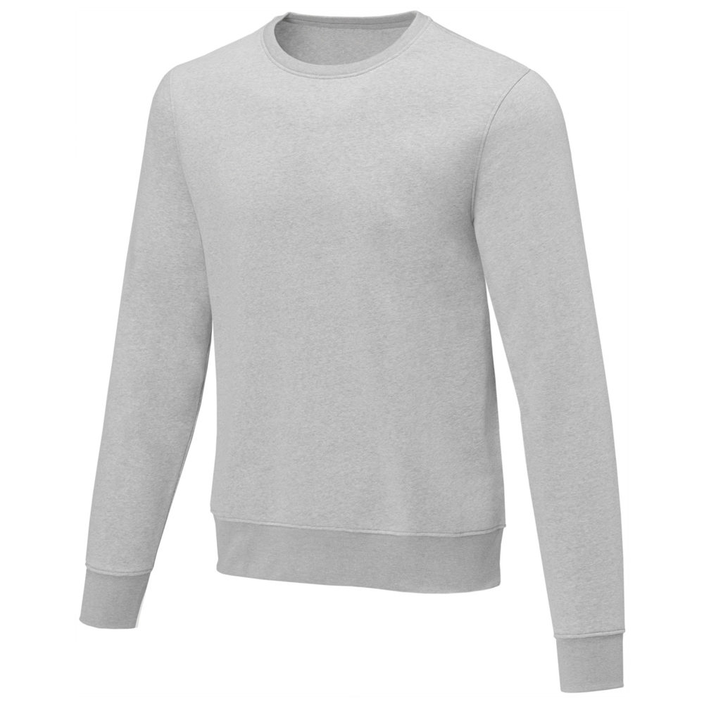 Maglione Charon da uomo a girocollo - Grigio melange