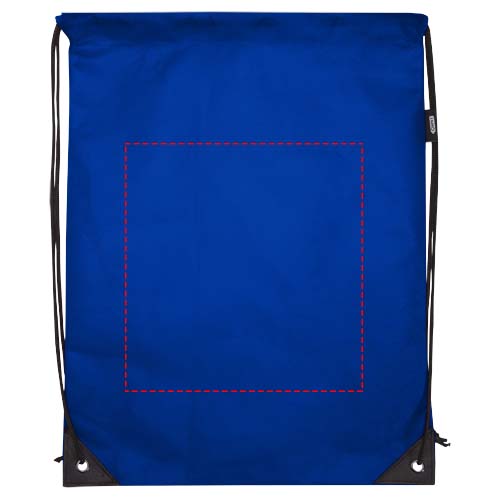 Borsa con coulisse in tessuto non tessuto riciclato certificato GRS Evergreen - 5L