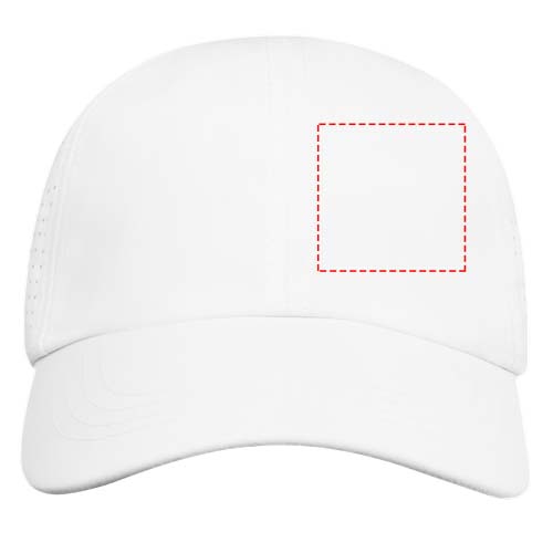 Cappellino cool-fit a 6 pannelli in materiale riciclato certificato GRS Mica