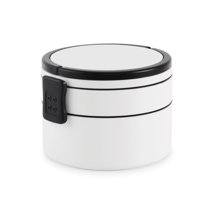 ENSALA - Portapranzo a due livelli - Bianco