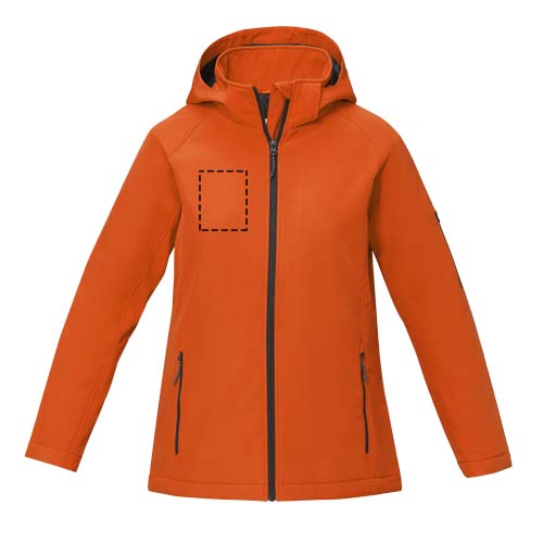 Giacca softshell imbottita da donna Notus