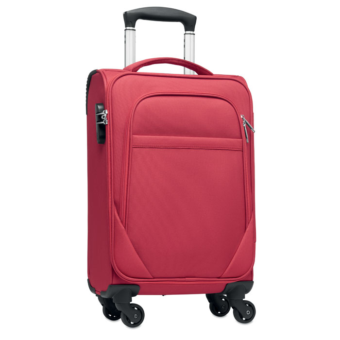 VOYAGE - Trolley morbido 600D RPET - Rosso