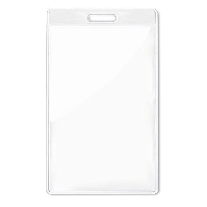 BADGO - Porta badge trasparente 7,5x12