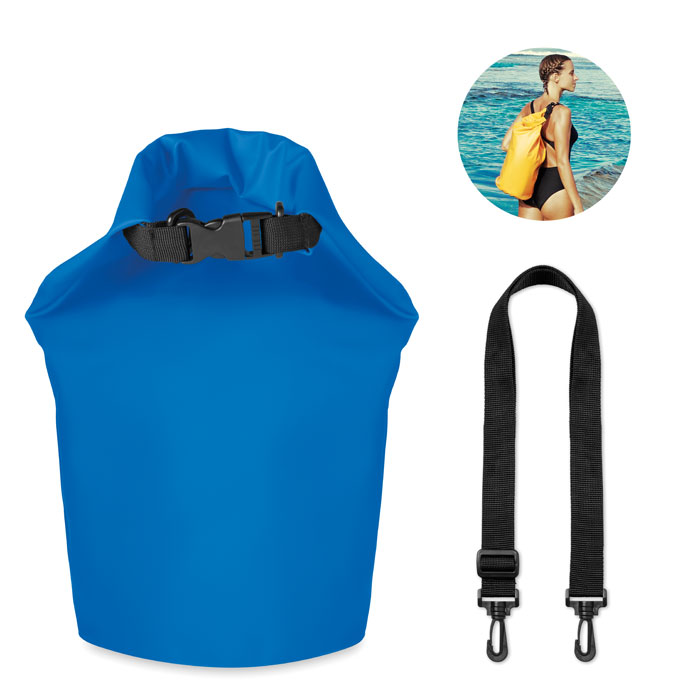SCUBA - Borsa waterproof in PVC. Misur - Blu royal