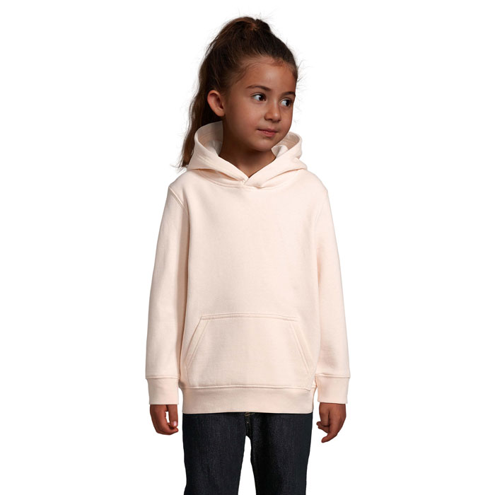 CONDOR KIDS - CONDOR KIDS Felpa cappuccio - Rosa Crema