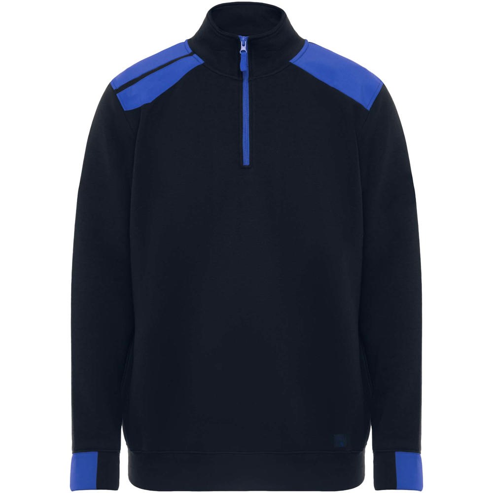 Maglione a mezza zip da uomo da 280 g/m² Maverick - Blu navy, Blu royal