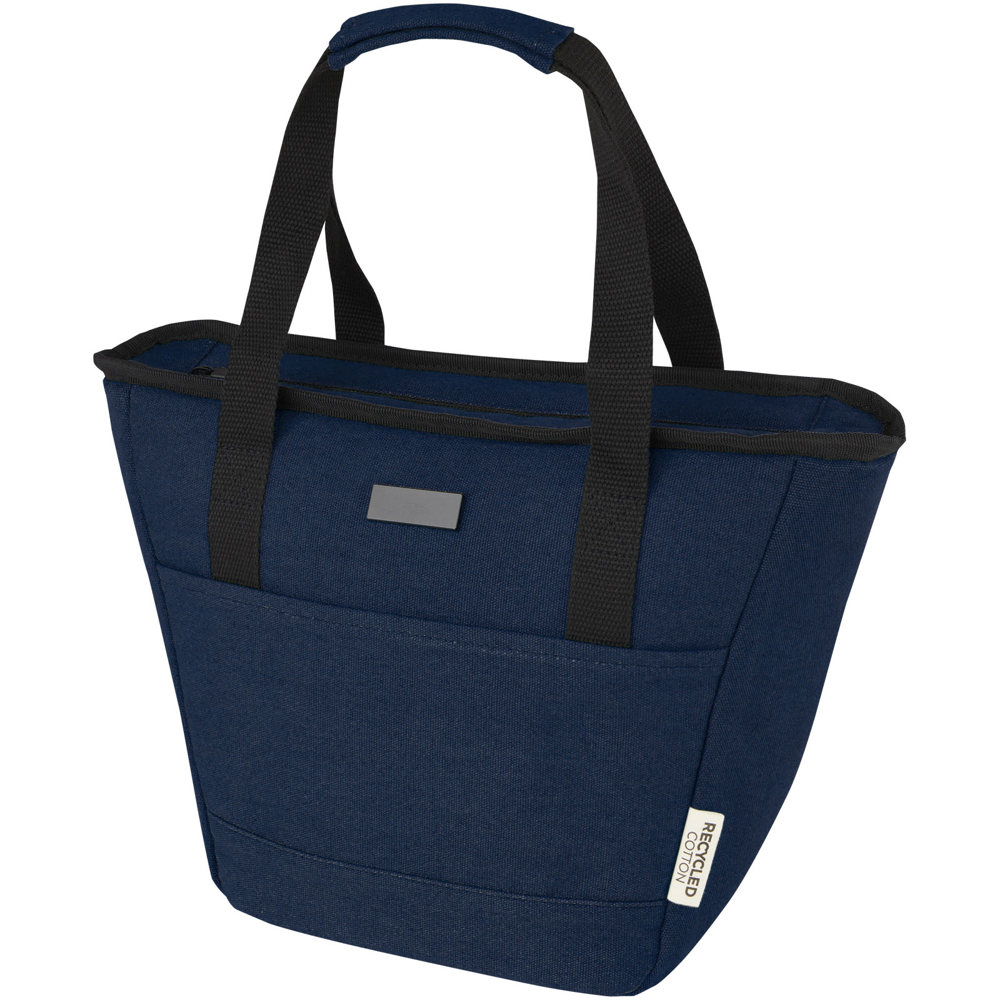 Borsa termica portapranzo per 9 lattine in canvas riciclato certificato GRS Joey - 6L - Navy