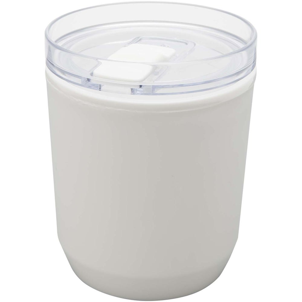 Bicchiere a doppia parete in plastica riciclata da 180 ml Hudson