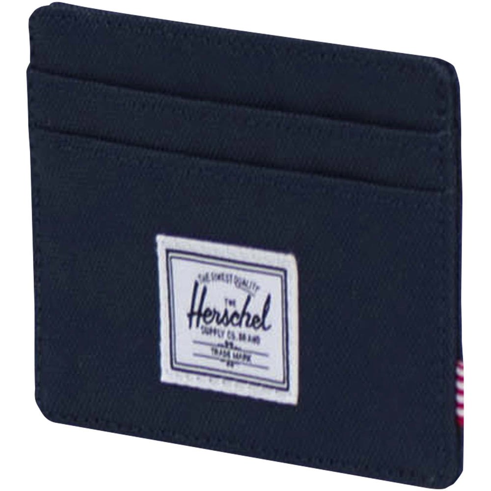 Portacarte RFID in materiale riciclato Herschel Charlie - Navy