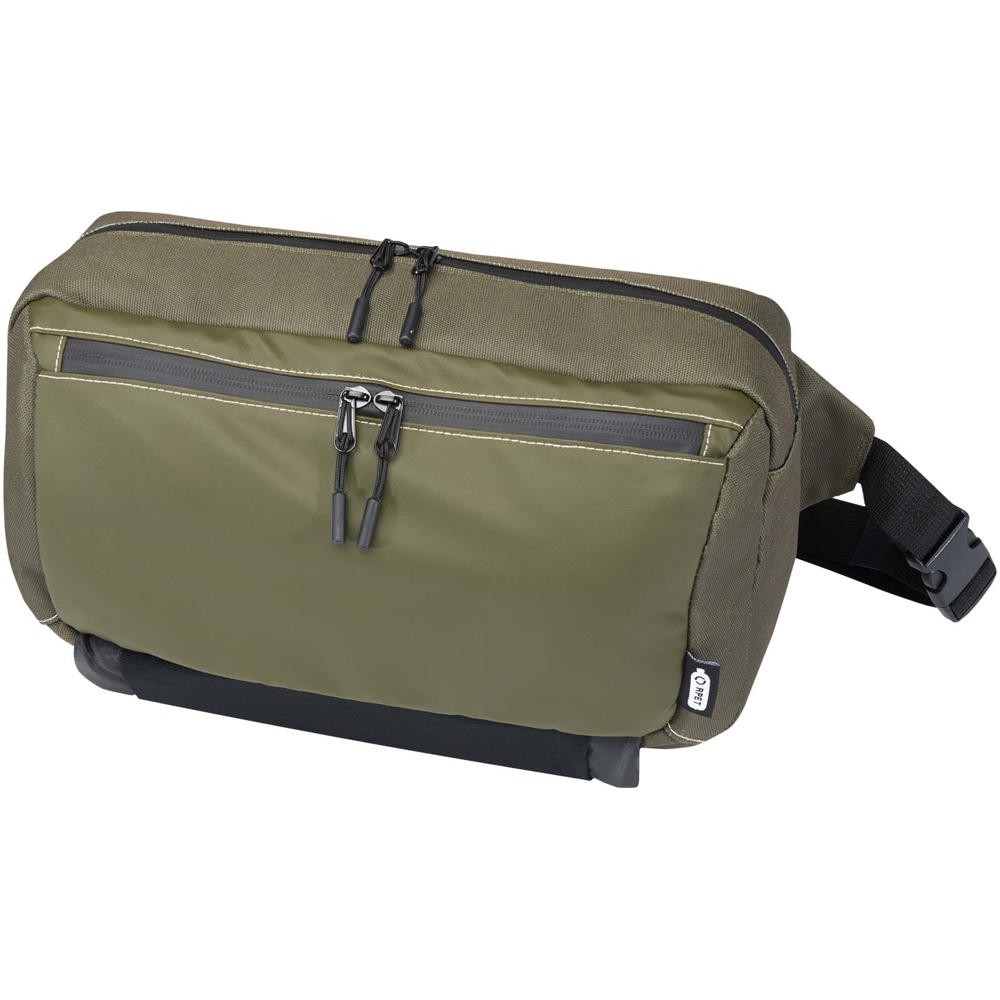 Borsa modulare monospalla in materiale riciclato certificato GRS Roam - Verde