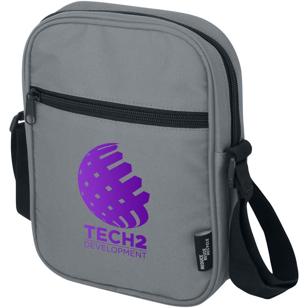 Borsa a tracolla in materiale riciclato certificato GRS Byron 2l