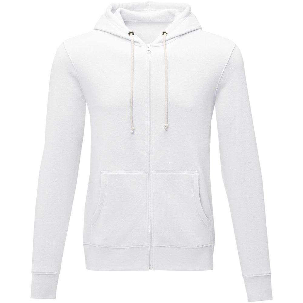 Felpa con cappuccio full zip da uomo da 240 g/m² Charon