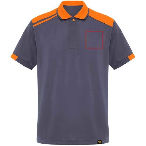 Polo a maniche corte unisex in tessuto antibatterico da 160 g/m2 Samurai 