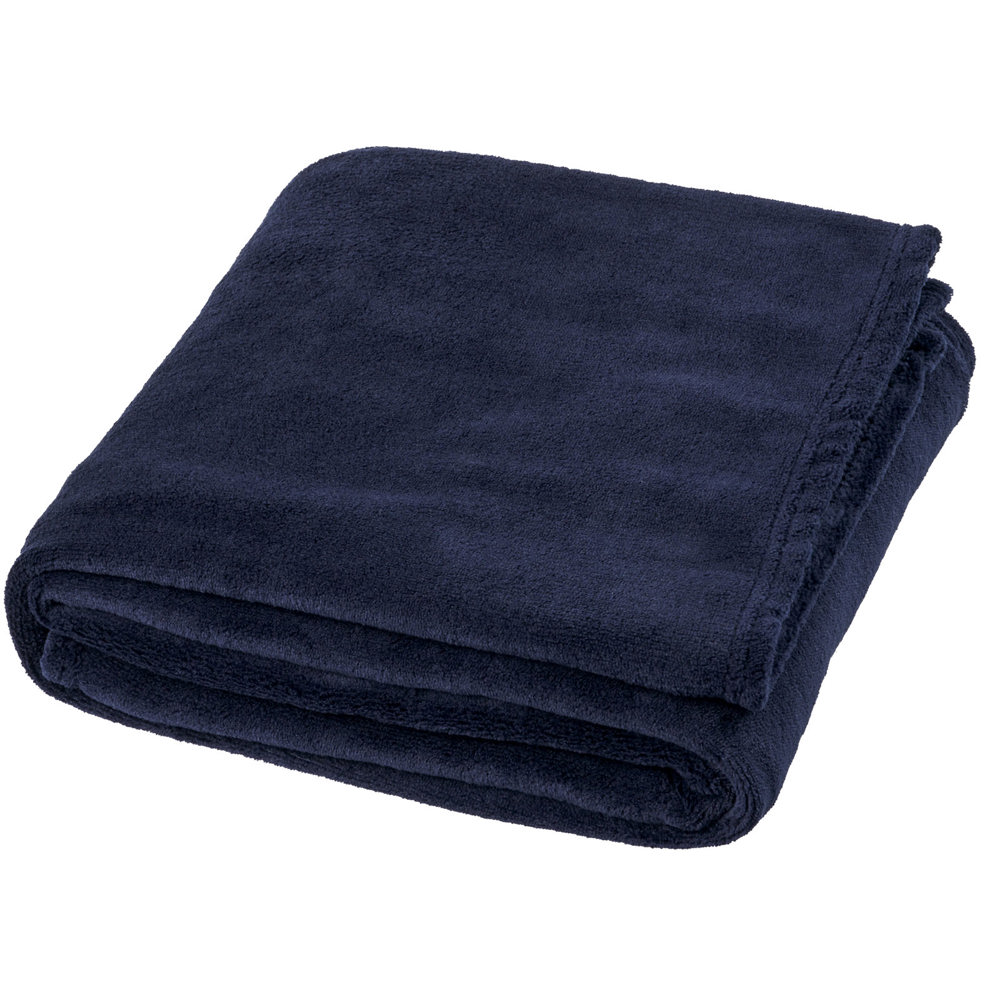 Coperta in fleece extra morbida Bay - Blu scuro