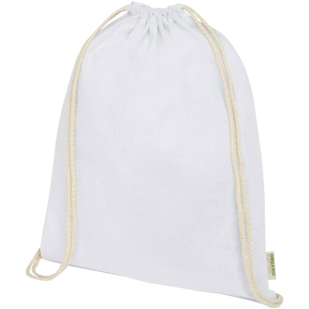 Borsa con cordoncino in tessuto biologico certificato OCS da 140 g/m² Odisha - 5L