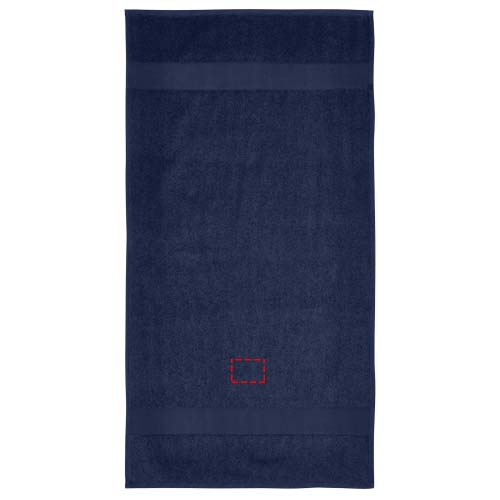 Asciugamano 50 x 100 cm in cotone da 450 g/m² Charlotte