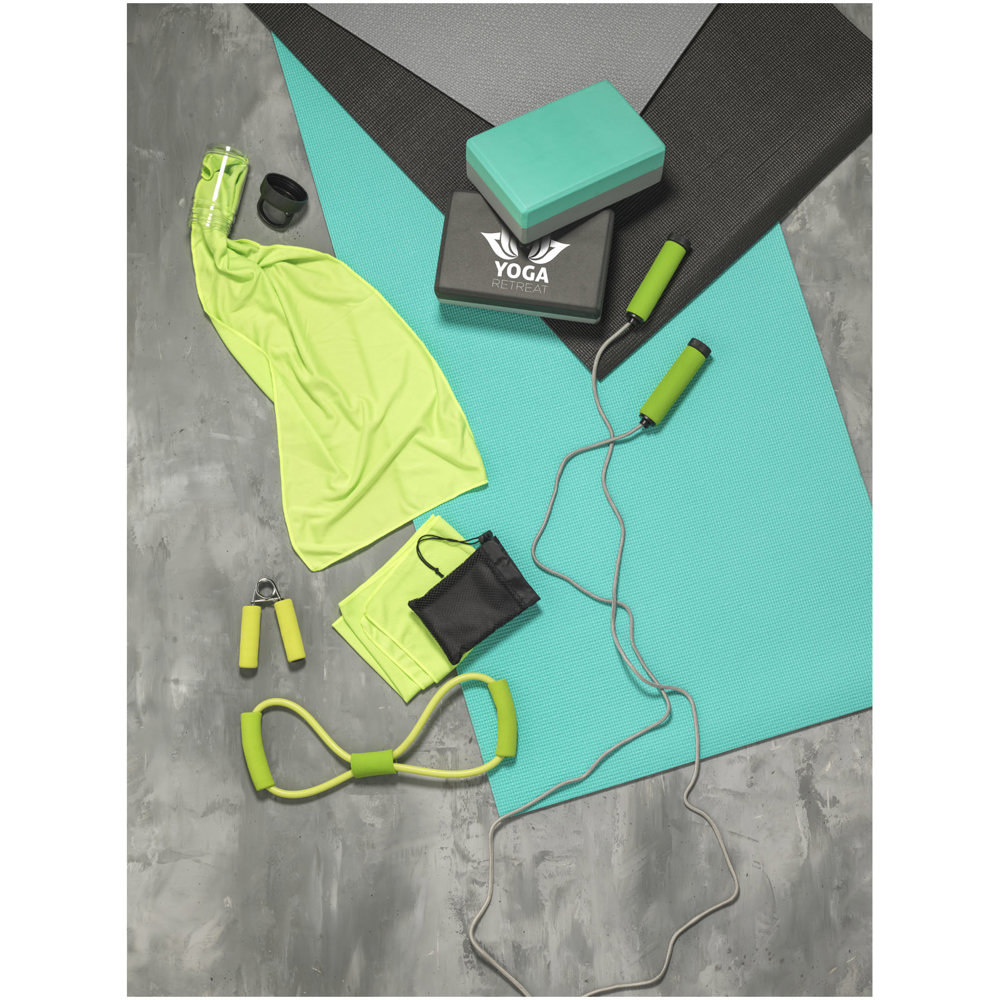 Asciugamano rinfrescante in contenitore PET Remy