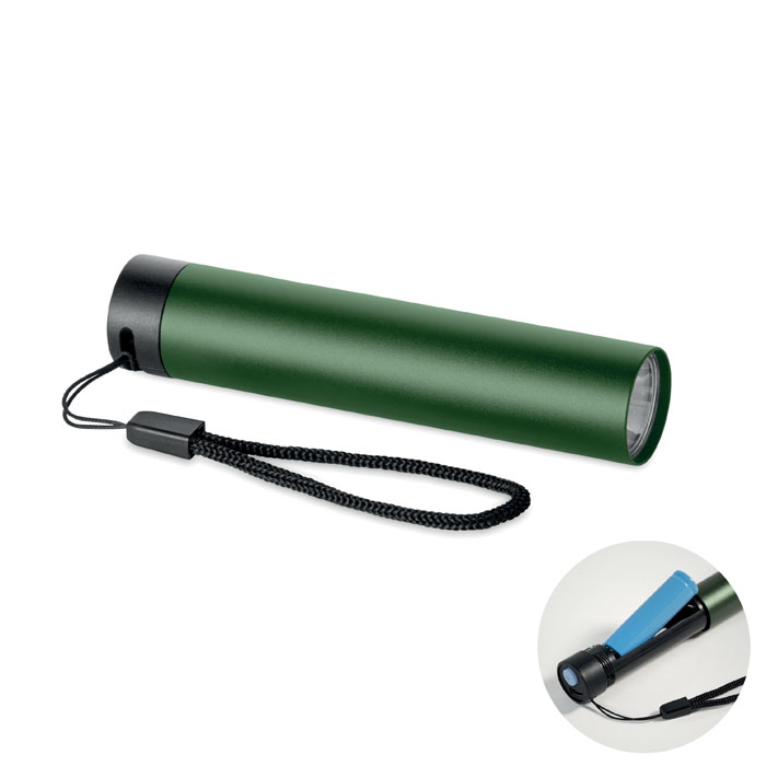 LUME - Torcia in alluminio - Verde Scuro