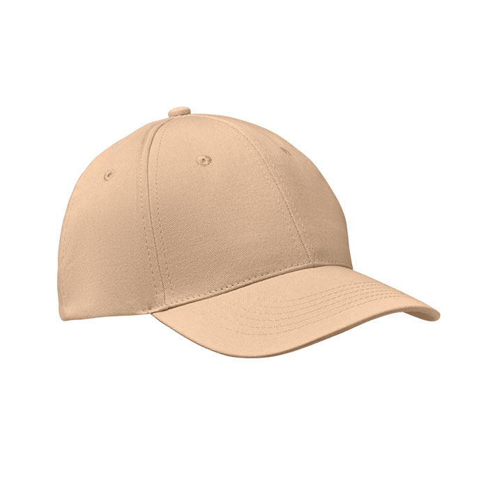 BASIE APOLLO - Cappellino 6 pannelli 160/gr - Avorio