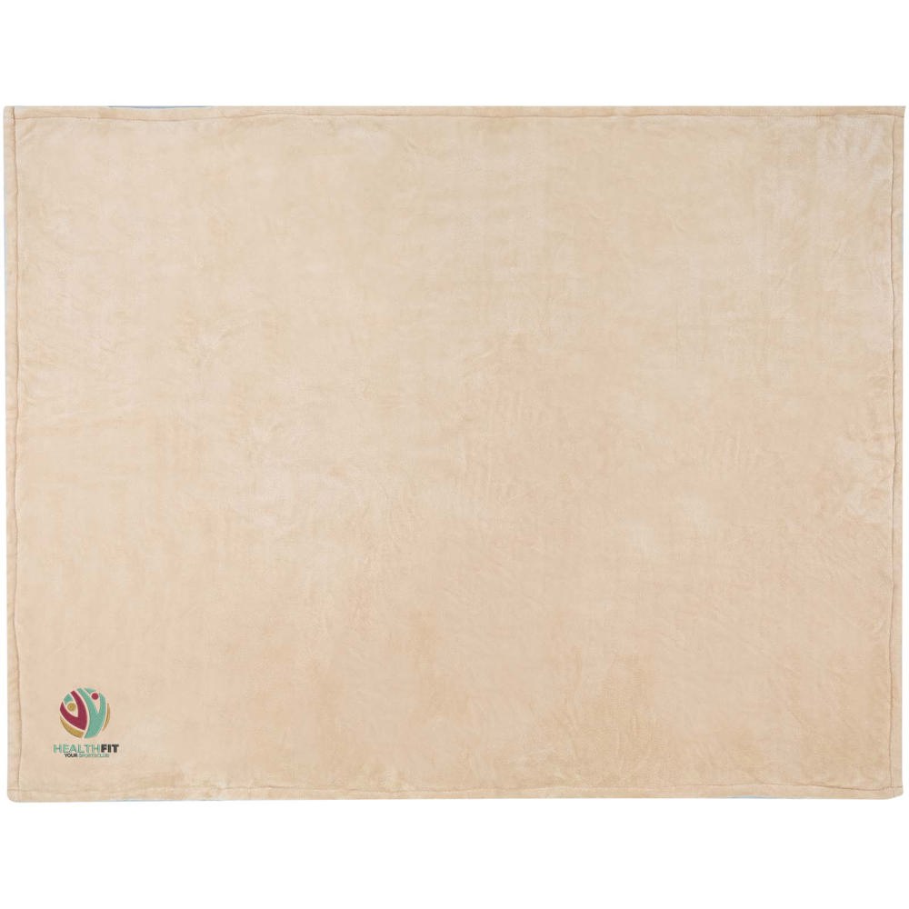 Coperta in sherpa riciclato certificato GRS Ashen 