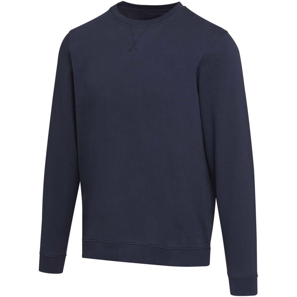 Maglione a girocollo unisex in tessuto biologico riciclato certificato OCS da 280 g/m² Jasper - Navy