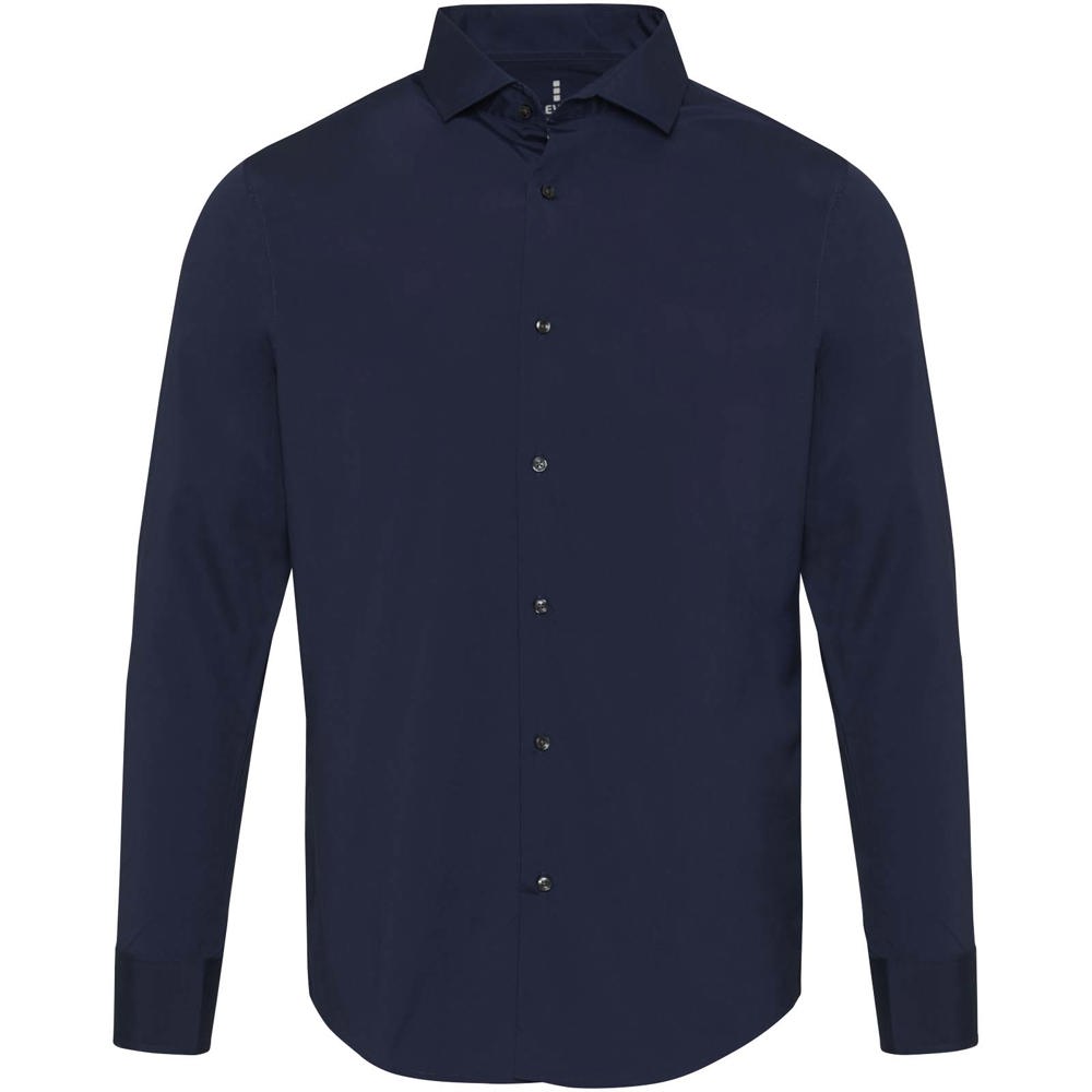 Camicia da uomo in tessuto popeline da 133 g/m² Carnelian