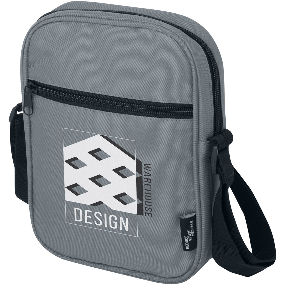 Borsa a tracolla in materiale riciclato certificato GRS Byron 2l