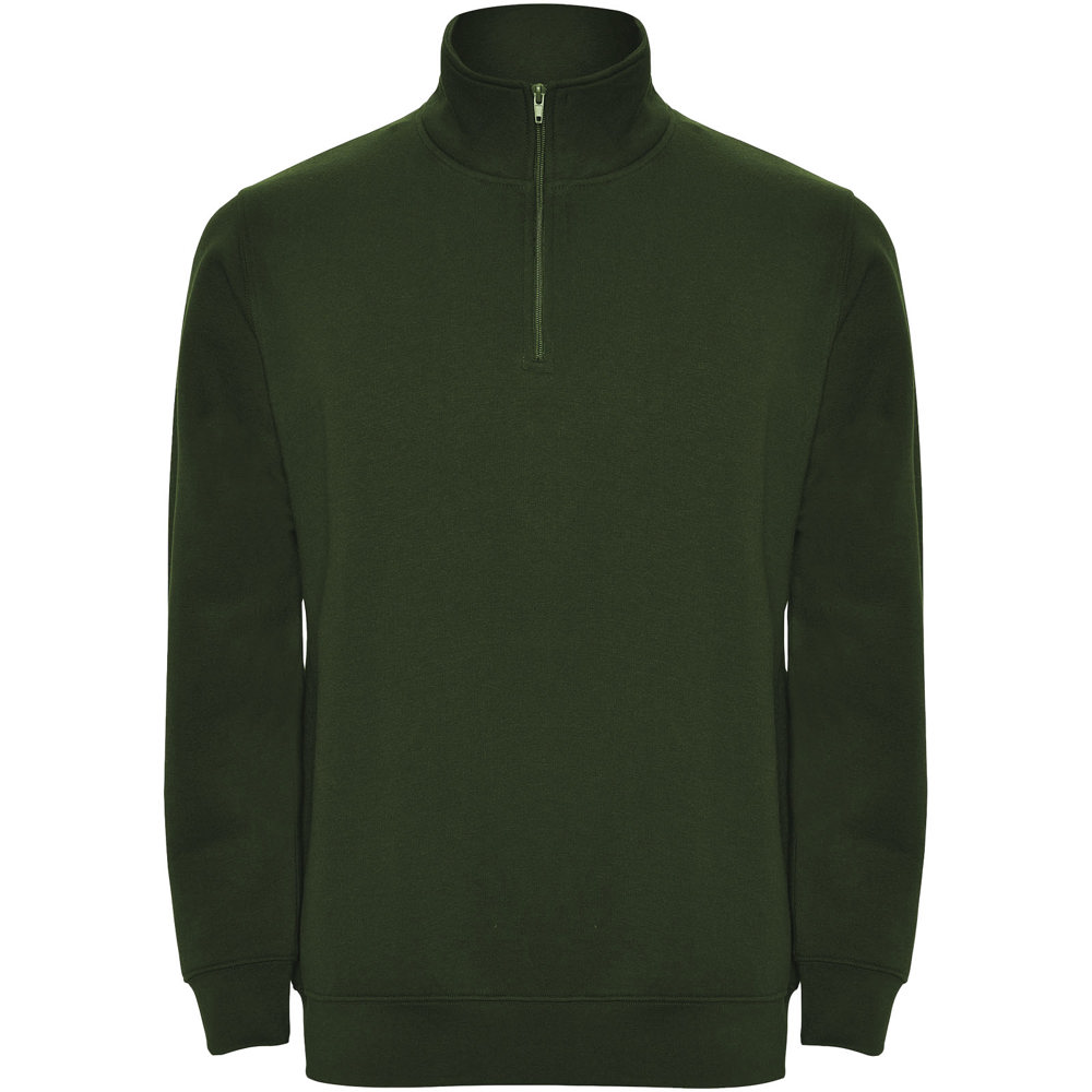 Maglione con cerniera a un quarto Aneto - Verde bottiglia