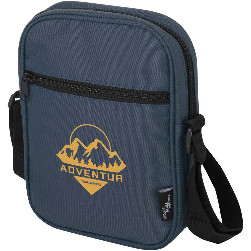 Borsa a tracolla in materiale riciclato certificato GRS Byron 2l