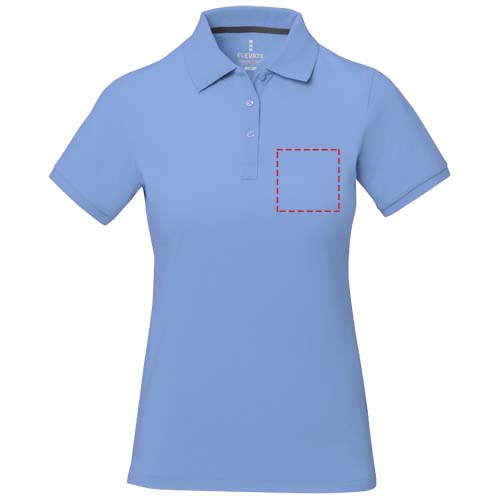 Polo Calgary a manica corta da donna