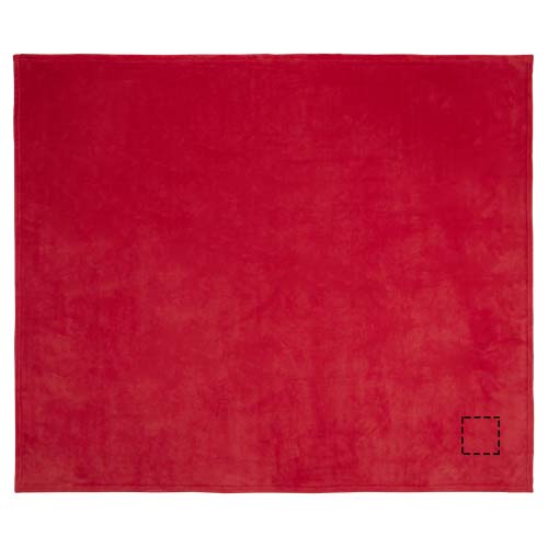 Coperta in fleece extra morbida Bay
