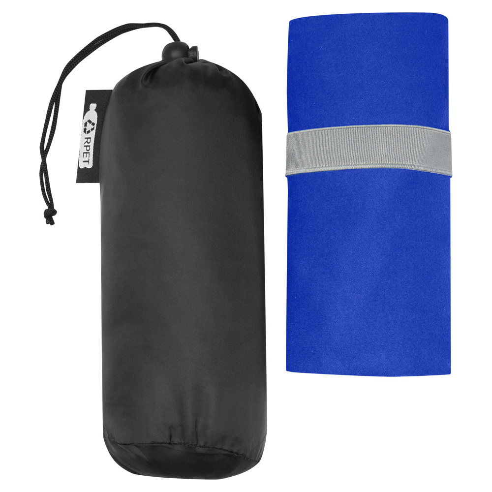 Asciugamano Pieter ultra leggero e ad asciugatura rapida in PET riciclato 130 x 80 cm
