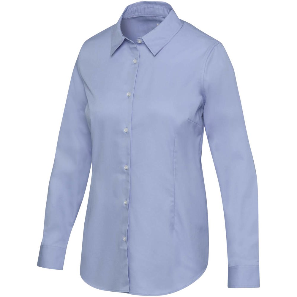 Camicia in twill da donna Citrino - Blu chiaro