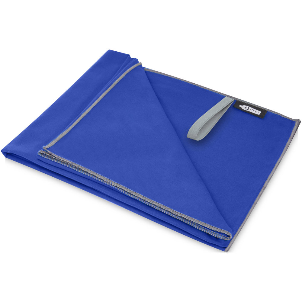 Asciugamano Pieter ultra leggero e ad asciugatura rapida in PET riciclato 130 x 80 cm