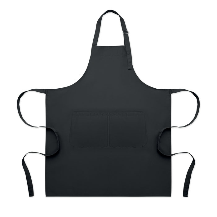 GALA - Grembiule da cucina regolabile - Nero