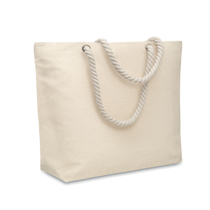MARE - Borsa da spiaggia con manico in - Beige