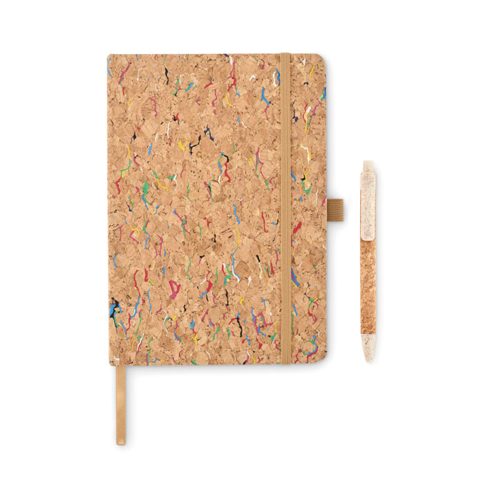 CORNOTA - Notebook A5 in sughero colorato